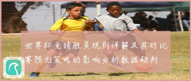 世界杯竞猜胜负规则详解及其对比赛预测策略的影响分析数据研判